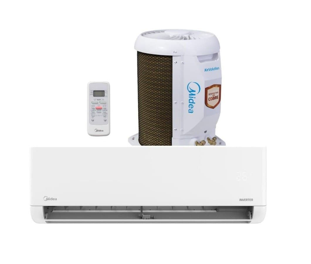 Ar Condicionado Split Midea Inverter Lite 12000 Btu R32 Frio 42ebvcb12m5 Branco 220v
