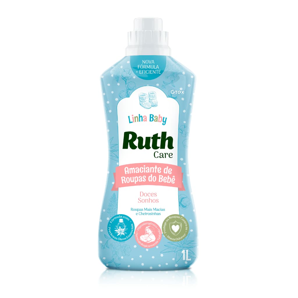 Amaciante Diluído Baby Care Doces Sonhos Ruth 1L