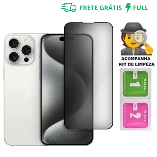 Película de vidro 3D Privativa Anti Spy Privacidade Para IPhone 17 XR 11 12 13 14 15 16 18 Pro Max