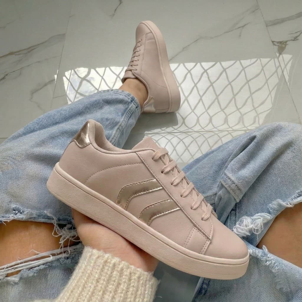 Tênis Feminino Casual Social Tradicional Básico Liso Confortável Envio Imediato Macio e Confortável