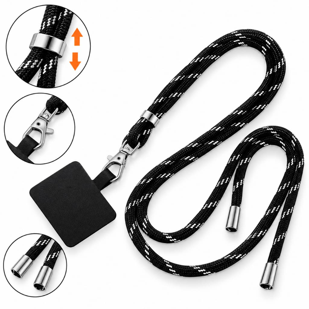 Cordão  Pescoço Ajustável P/ celular