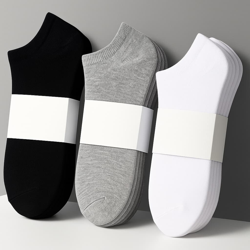 Kit Até 24 Pares De Meias Soquete unissex Menor Preço Qualidade.