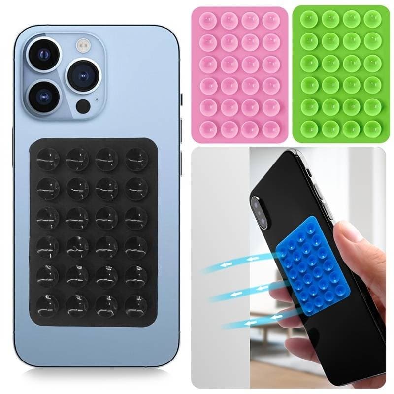 Almofada De Sucção De Silicone Para Dispositivo Elétrico De Celular , Ventosa De Borracha Com Suporte