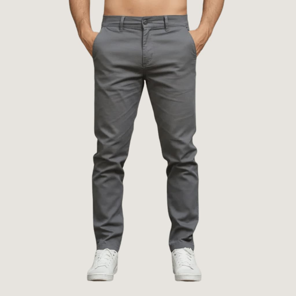 Calça Sarja Masculina Slim Masculino com Lycra Elastano Bolso Faca Confortável Moderna Várias Cores