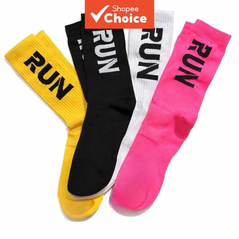 Kit 3 Pares de Meias Esportivas Unissex para Corrida e Caminhada em Poliamida – Envio Rápido