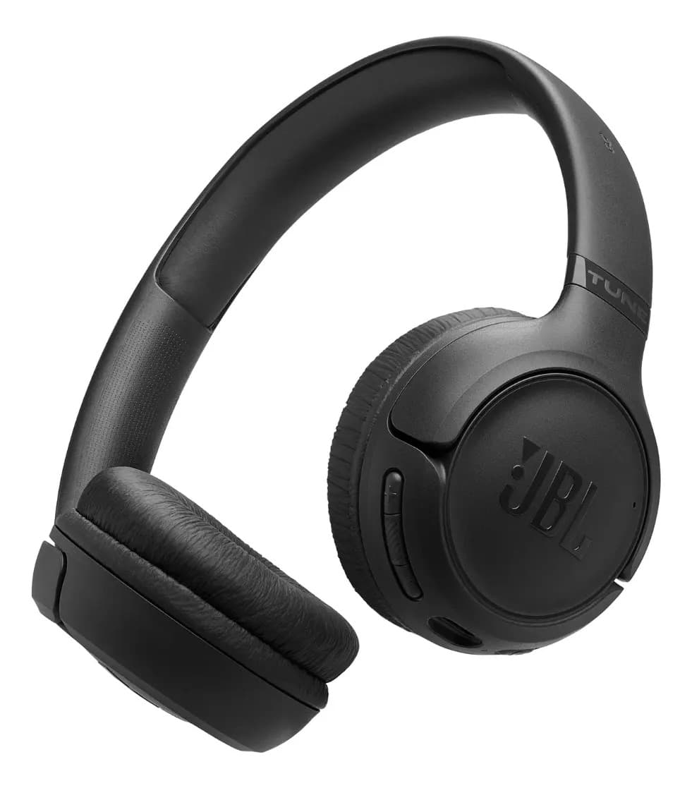 Fone de Ouvido JBL Tune 530BT Bluetooth Sem Fio Preto Headphone com Microfone Wireless Estéreo Graves Potentes Confortável