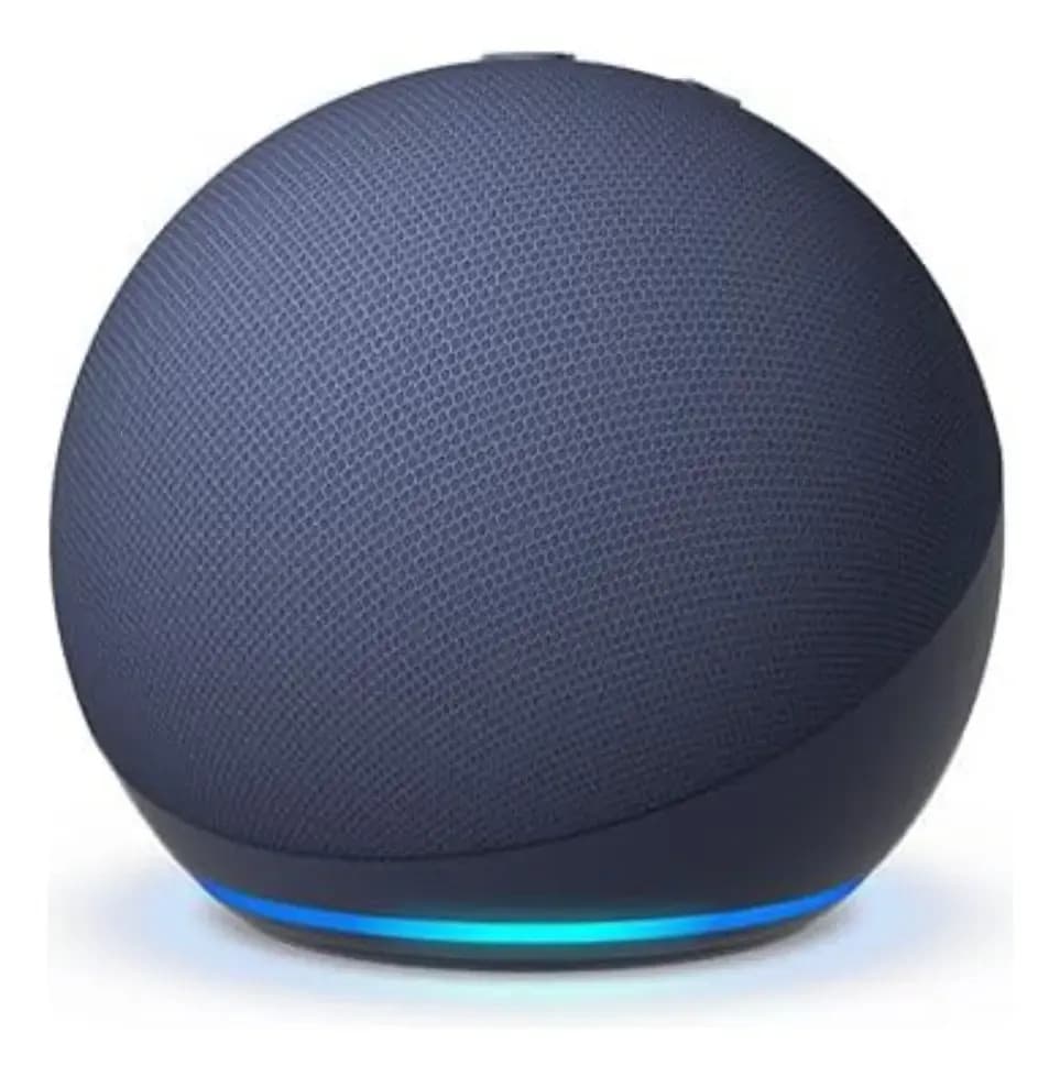 Assistente Virtual Alexa Amazon Echo Dot De 5a Geração Azul-aço
