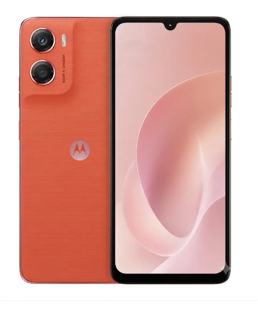 Motorola Moto G06 Dual Sim 64gb/4gb de RAM Até 12gb, laranja, 5200 mAh, Gorilla Glass 3, Ip64