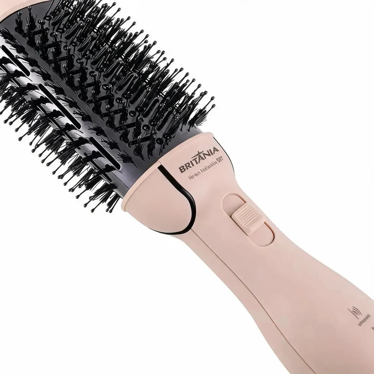 Escova Britânia 4 Em 1 Seca Modela Alisa Da Volume 1300w Cor Rosa