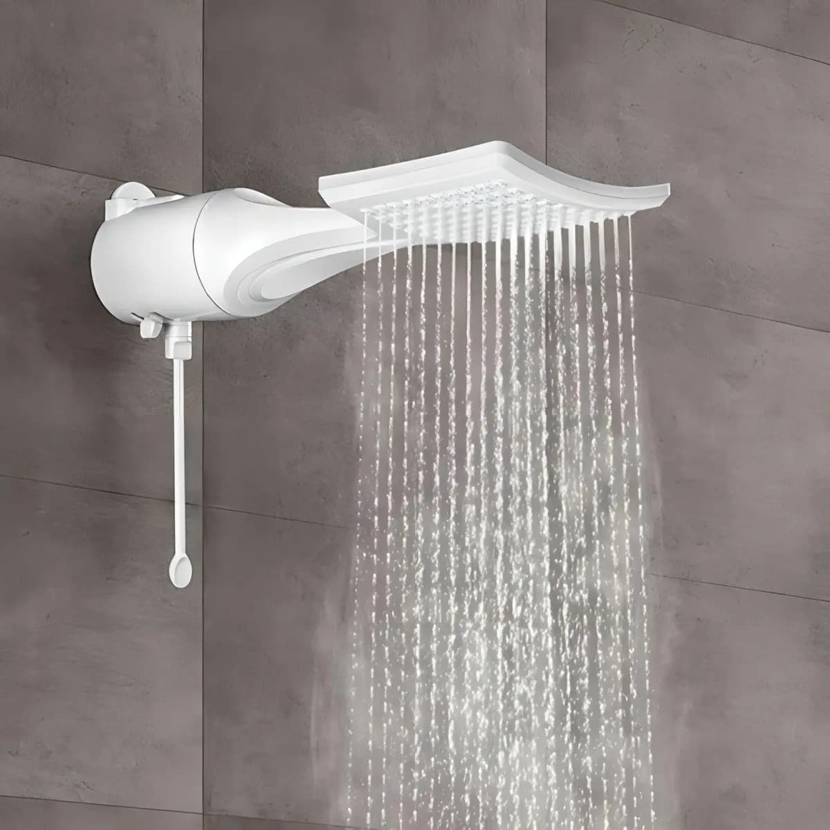 Chuveiro Ducha Lorenzetti Loren Shower Eletrônica 5500w Cor Branco