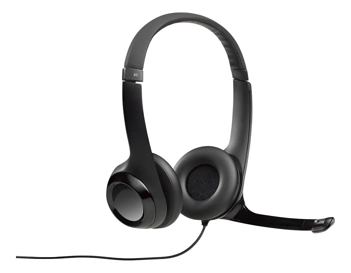 Headset com fio USB Logitech H390