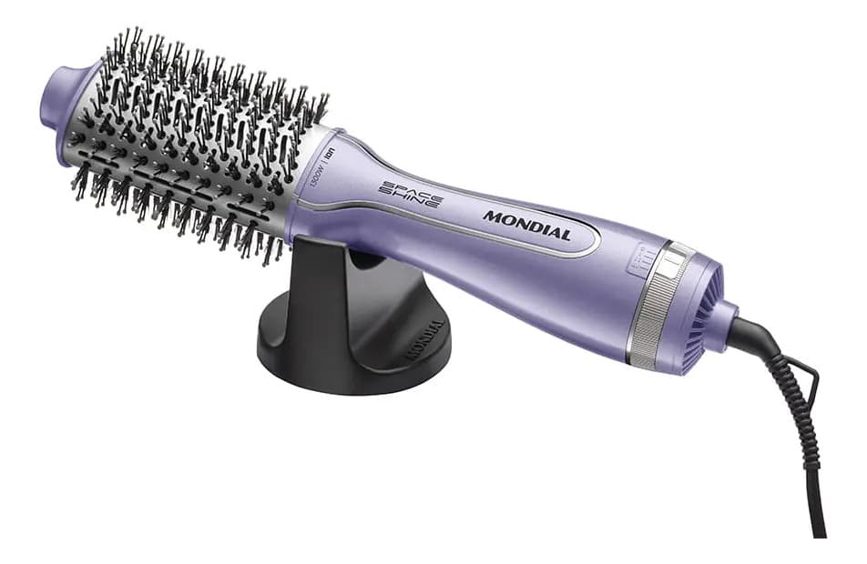 Escova Secadora Space Shine Mondial Lilás 1300w - ES-21