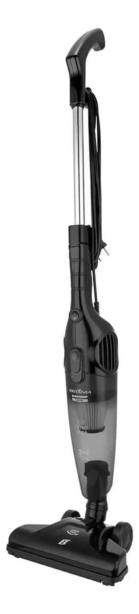 Aspirador Britânia 1250w 1l Bas1295p Preto Britânia Bas1295p 1 L