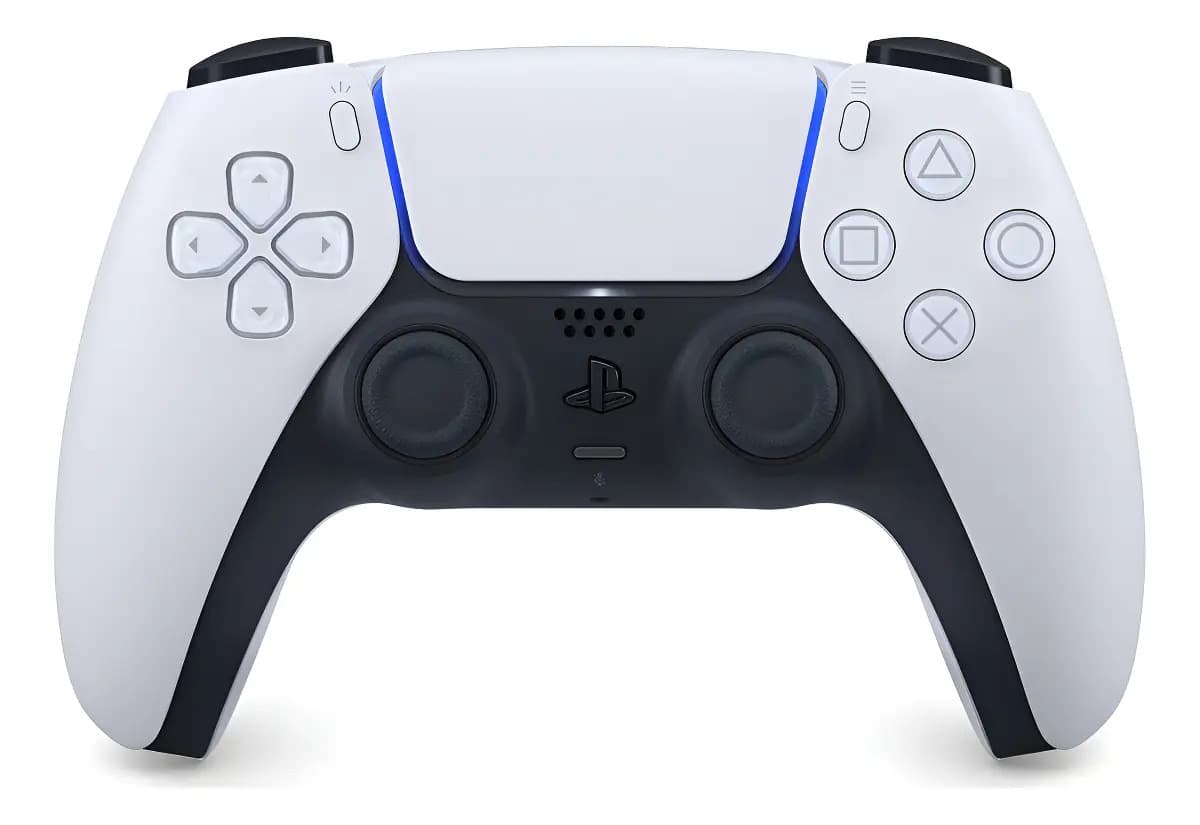 Controle Sony Dualsense Sem Fio White Ps5