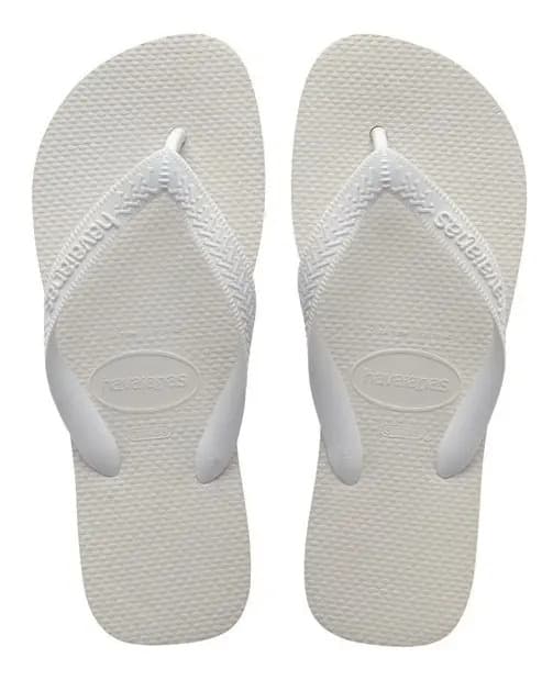 Chinelo Unissex Top Havaianas Liso Branco