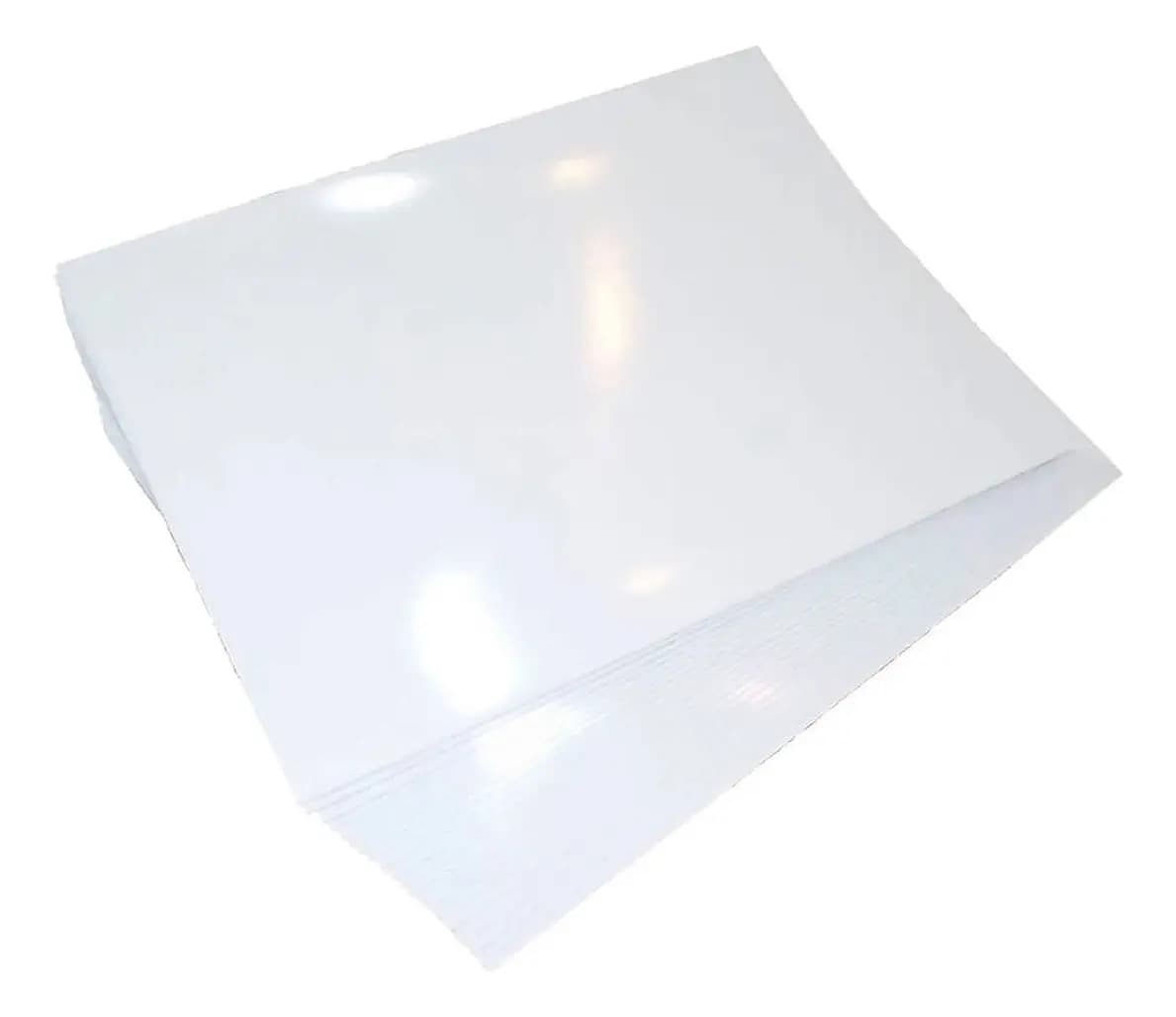 Papel Fotográfico Glossy A4 120g Branco 100 Folhas Masterprint