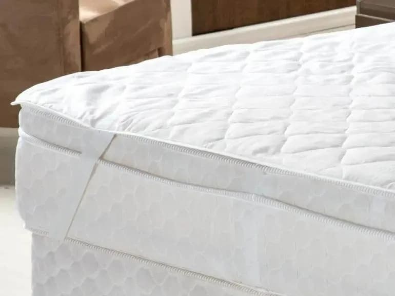 Protetor Colchão Impermeável Queen Size Matelasse Elástico Branco Queen