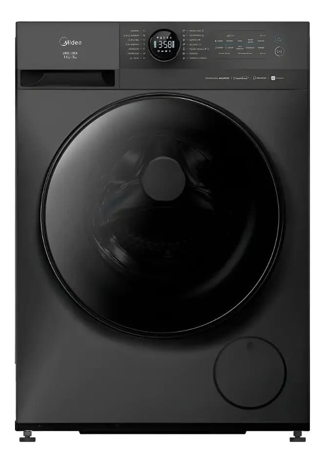 Lavadora de Roupas Lava e Seca 11 Kg Midea MF201D110WB/GK Cor Titânio