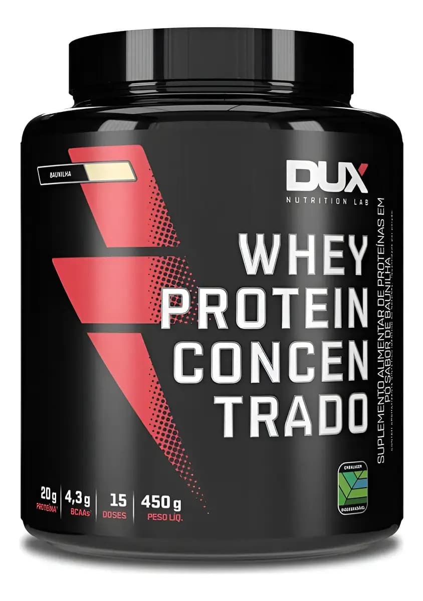 Whey Protein Concentrado - Pote 450g Sabor Butter Cookies