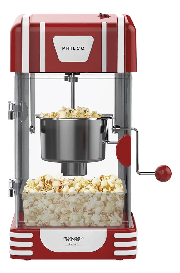 Pipoqueira elétrica Philco Classic Retrô PPI04V vermelho 300W