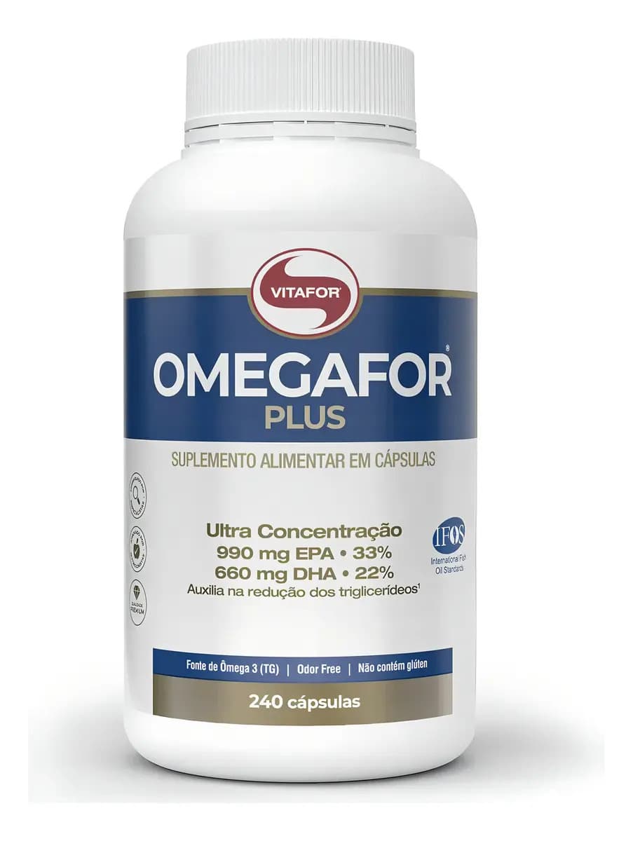 Ômega 3 Vitafor Omegafor Plus em Cápsula