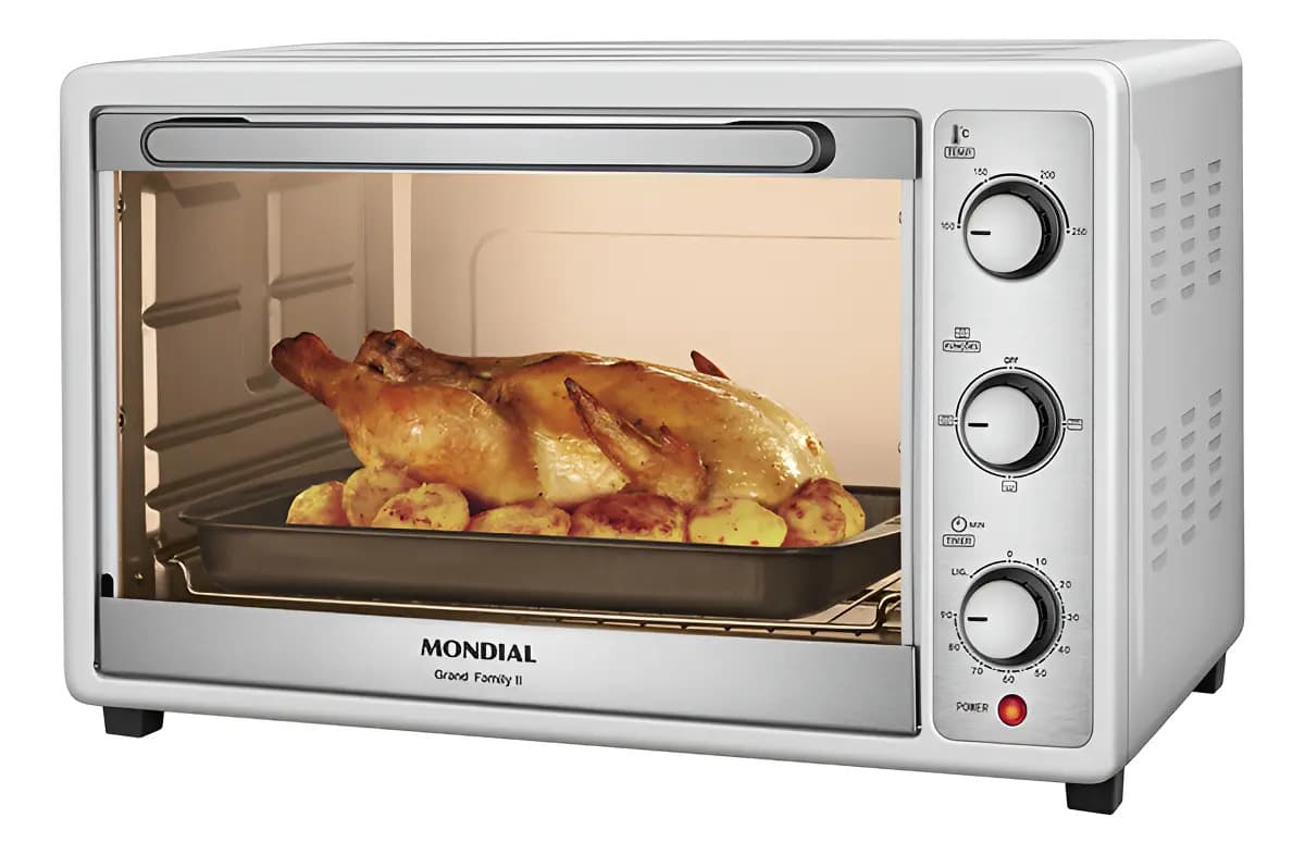 Forno Elétrico 52L Grand Family II Mondial 1800W FR-52-W