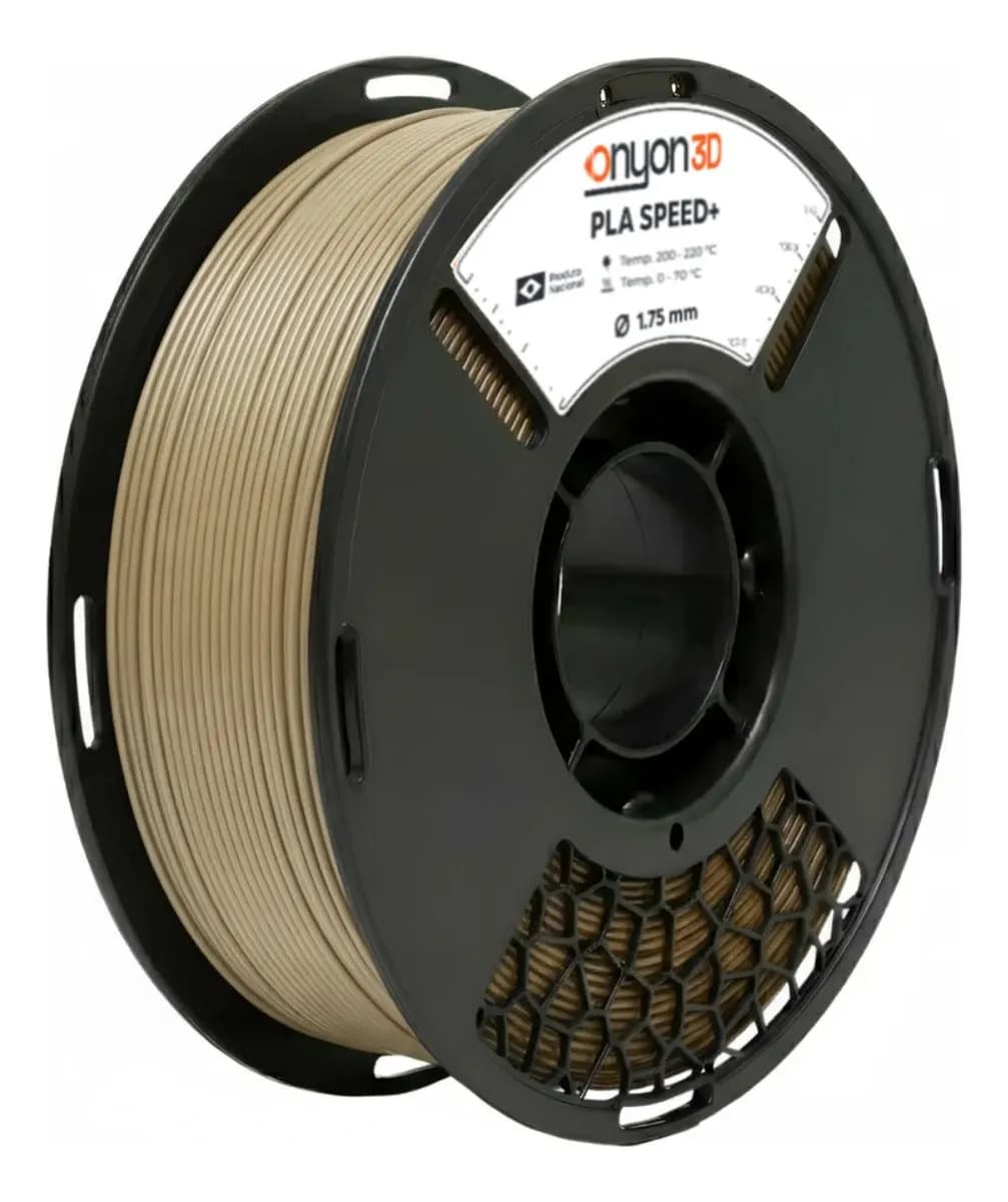 Filamento Pla Plus 1kg Impressão 3d Nacional - Cores Cor Marrom-claro Tan