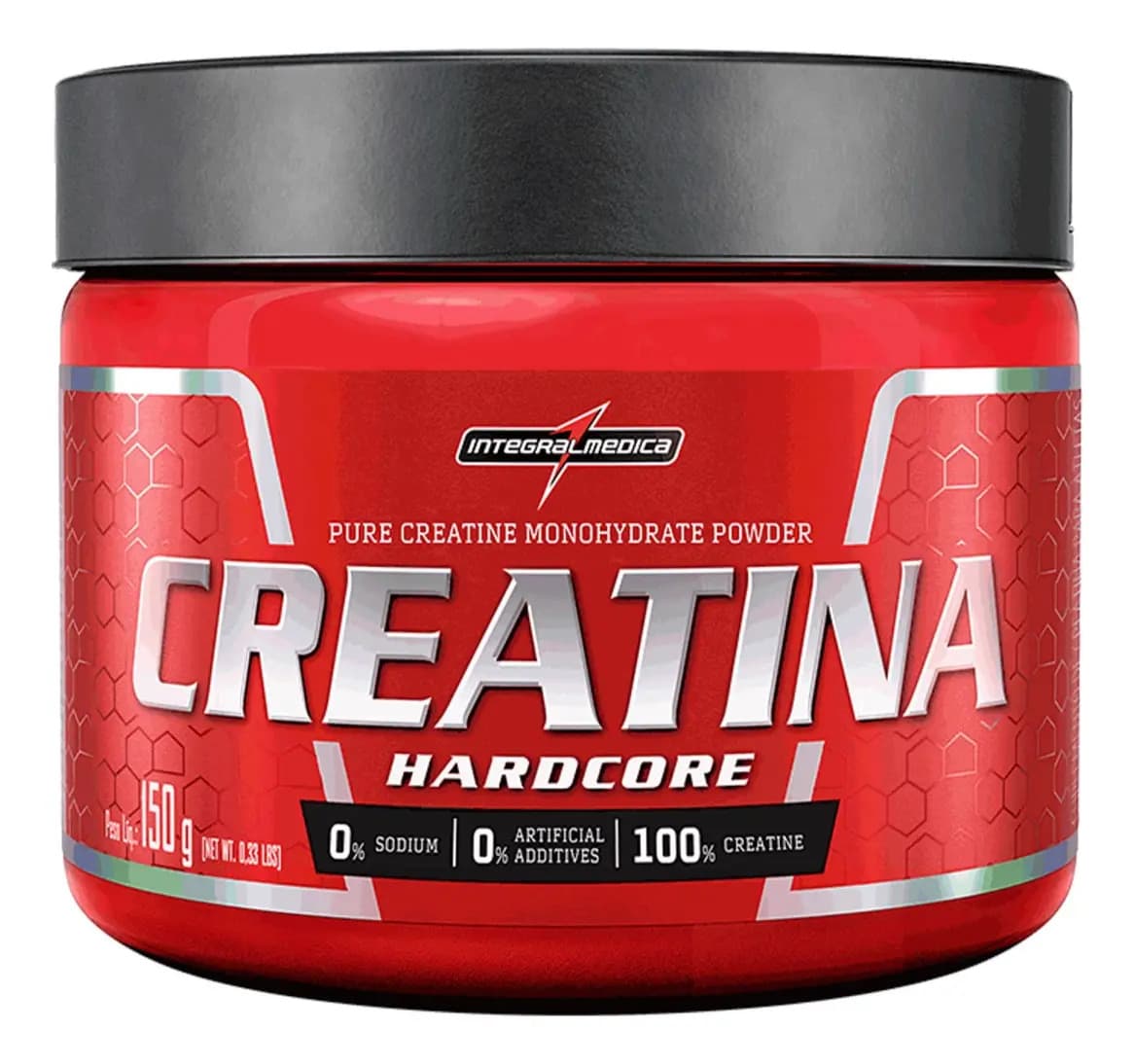 Creatina Integralmédica 150g Hardcore 100%Pura