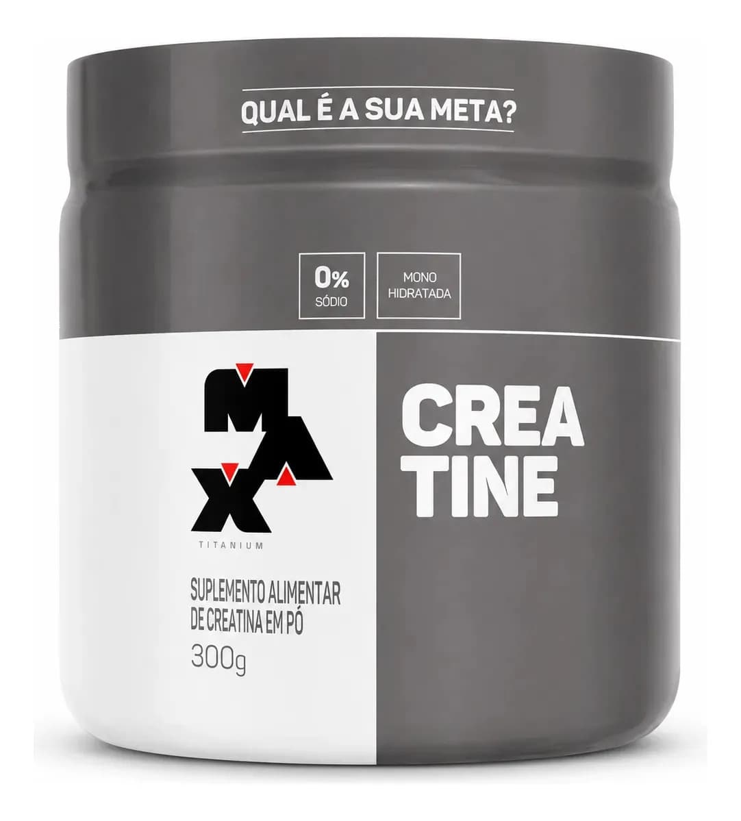 Creatina Monohidratada 300g Pó Max Titanium