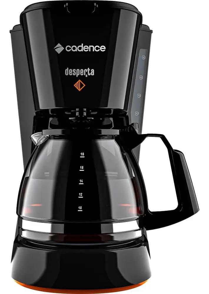 Cafeteira Elétrica Desperta Contrast Caf338 Cadence Preto