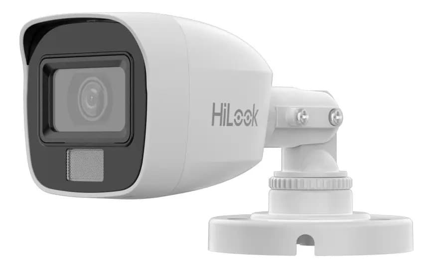 Câmera Bullet Thc-b127-lpc Fixa Luz Dupla 2mp Hikvision