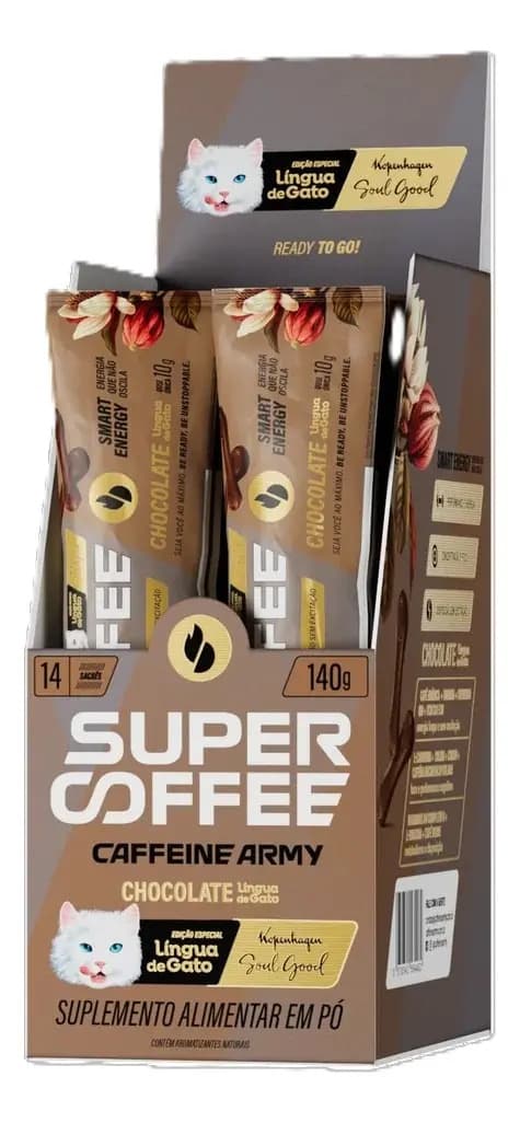 Supercoffee Lingua De Gato - Display (140g) - Caffeine Army