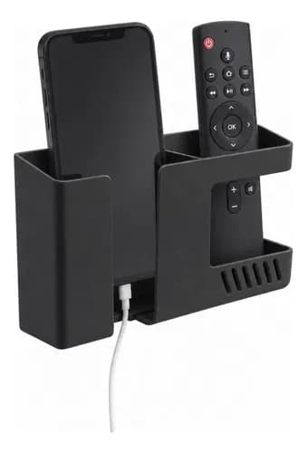 Suporte De Celular E Controle Parede Para Carregar Multiuso