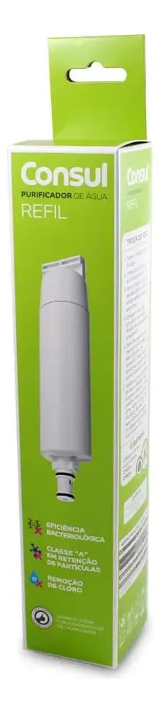 Filtro original Consul w11199342 para purificador CPC31ABONA/CPB35AFVNA/CPB35ABVNA/CPB34ABVNA/CPB34ASVNA/CPC30ABONA/CPC30AFONA/CPB34AFVNA/CPB36ABBNA/CPB36AFANA