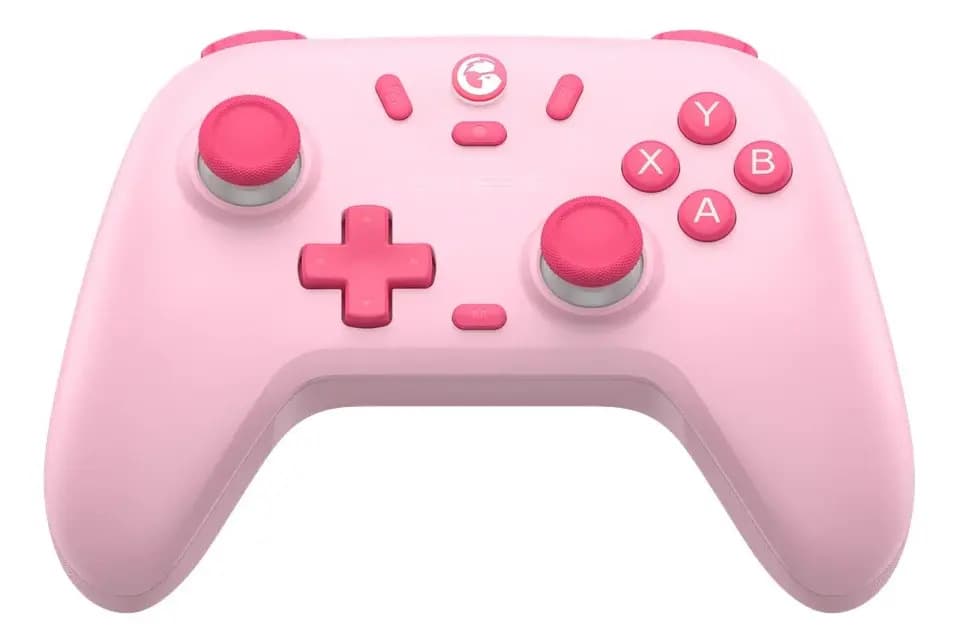 Controle Gamesir T4 Nova Lite Sem Fio Para Pc Switch Android Ios Steam Celular Hall Effect Cor Rosa