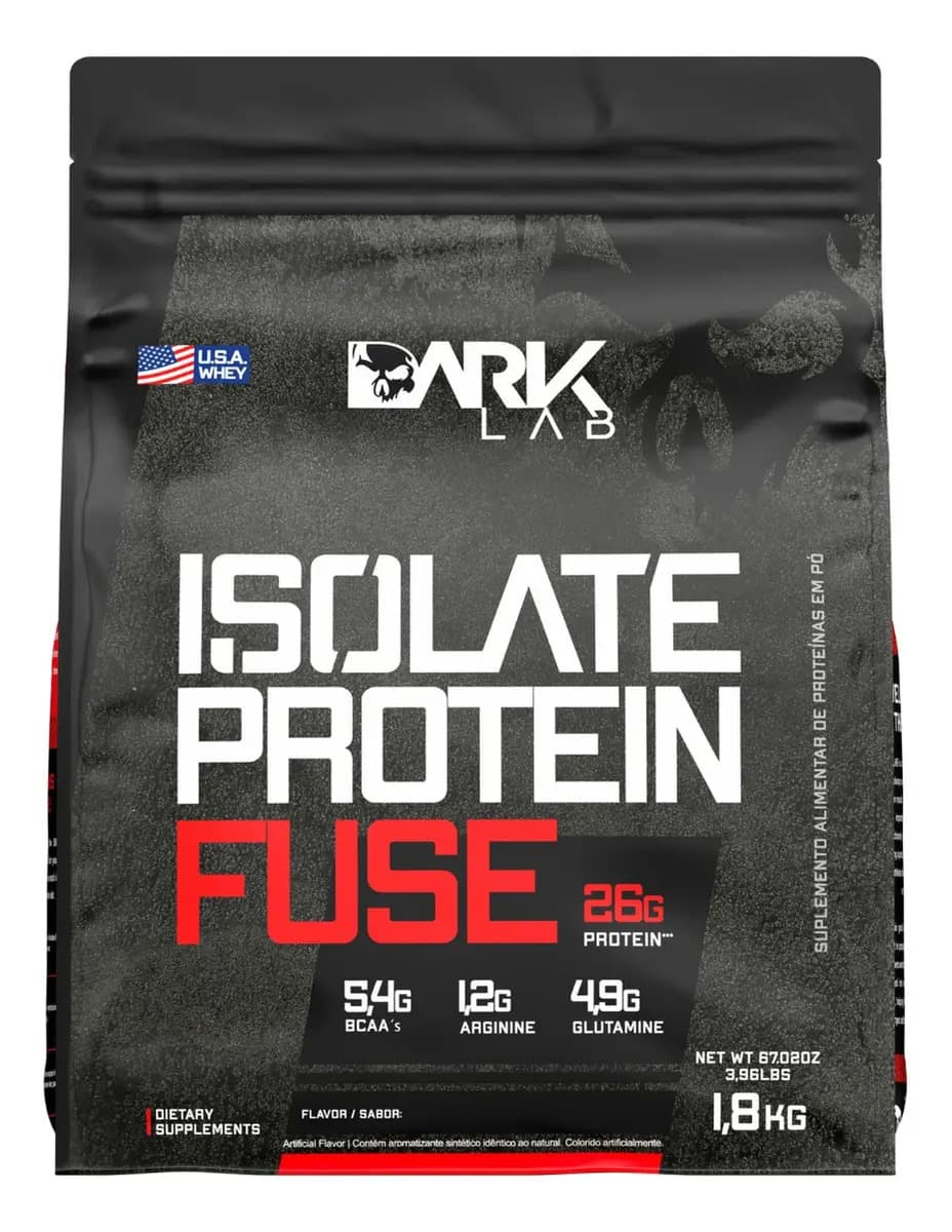 Whey Isolate Protein Fuse 1.8kg Brownie Dark Lab