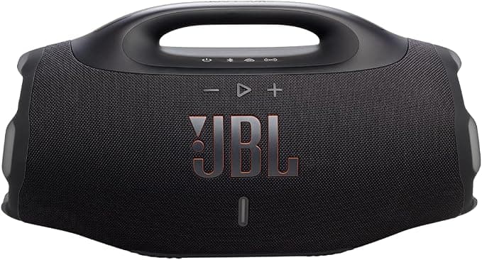 JBL, Caixa de Som, Boombox 4, Bluetooth, Som JBL Pro, AI Sound Boost, Graves Personalizáveis, Bateria de até 34h, IP68, Áudio Lossless – Preta | Amazon.com.br