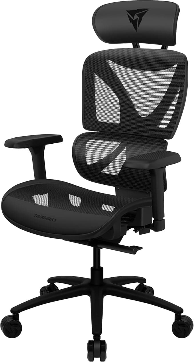 Cadeira Ergonômica XTC Mesh Preta ThunderX3