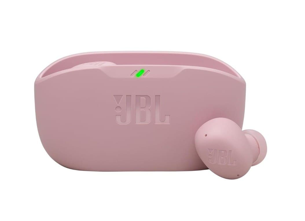 JBL, Fone de Ouvido Sem Fio, JBL, Bluetooth, Wave Buds 2, Intra Auricular, Sem Fio, Resistente À Água e Poeira - Rosa