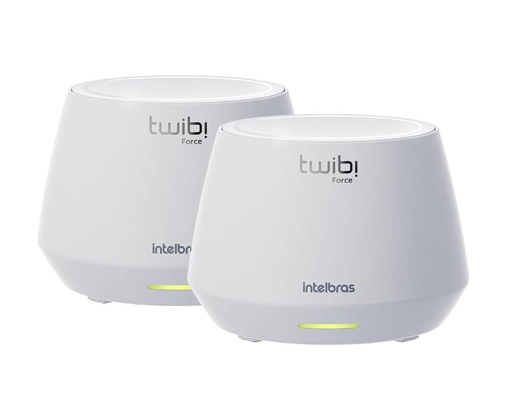 Conjunto de Roteador Sem Fio WI-FI 6 Twibi Force AX Intelbras