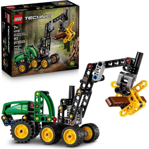 LEGO Technic Colheitadeira com Rodas John Deere 1470H 42218 (117 Peças)