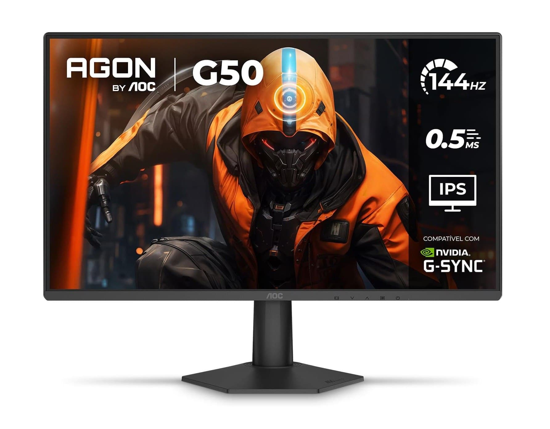 Monitor Gamer AOC AGON G50 24" IPS, 144Hz, 0,5ms