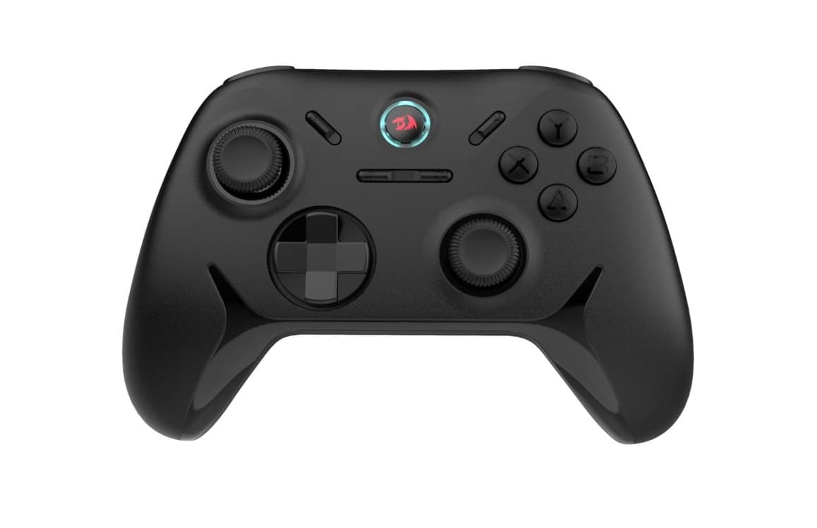 Redragon Controle Gamer Tophis G821 Gamepad Sem Fio 2.4GHz USB-C, Preto