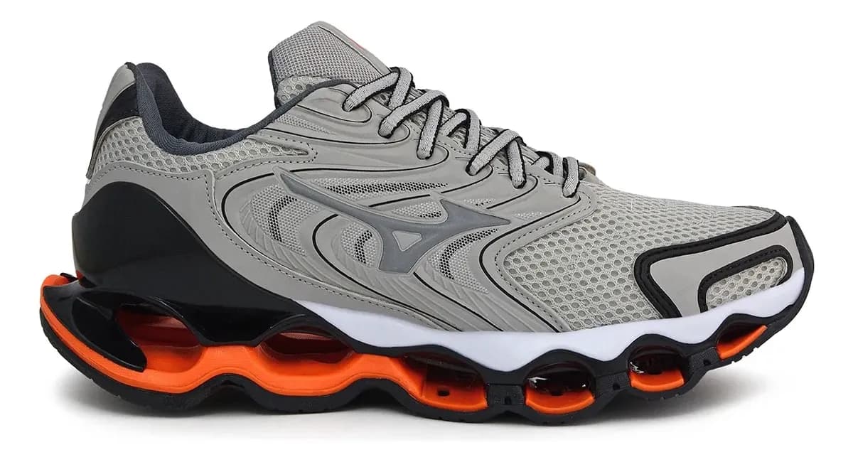 Tênis Masculino Wave Mizuno 12s Academia Treino Caminhada
