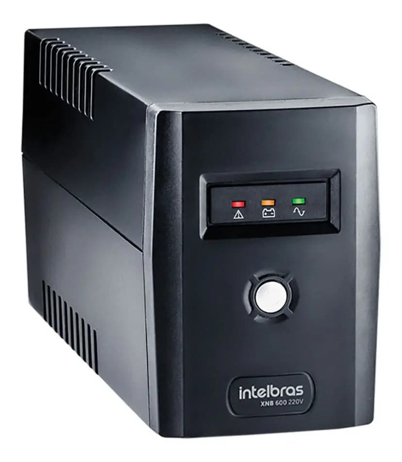 Intelbras Xnb 600va Nobreak Interativo Monovolt 220v Cor Preto