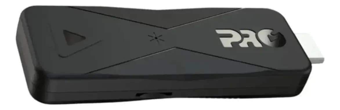 Tv Stickpro 4k Proeletronic Controle Por Voz Android Tv