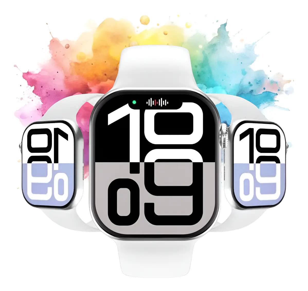Relógio Smartwatch S11 Pro Series 11 Amoled Gps Whatsapp Nfc - Prateado - Lisa - Cinza - Prateado