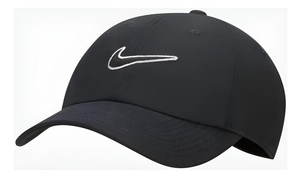 Boné Nike Club Swoosh Unissex Cor Preto Tamanho G/gg