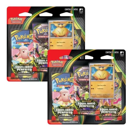 2x Blister Triplo Equilíbrio Perfeito Mega Evolução Copag