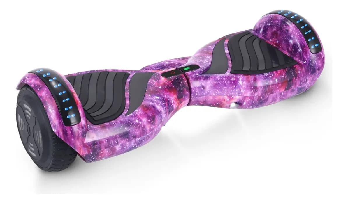 Hoverboard D43 Cosmos Com Alcance De Até 10km 100kg